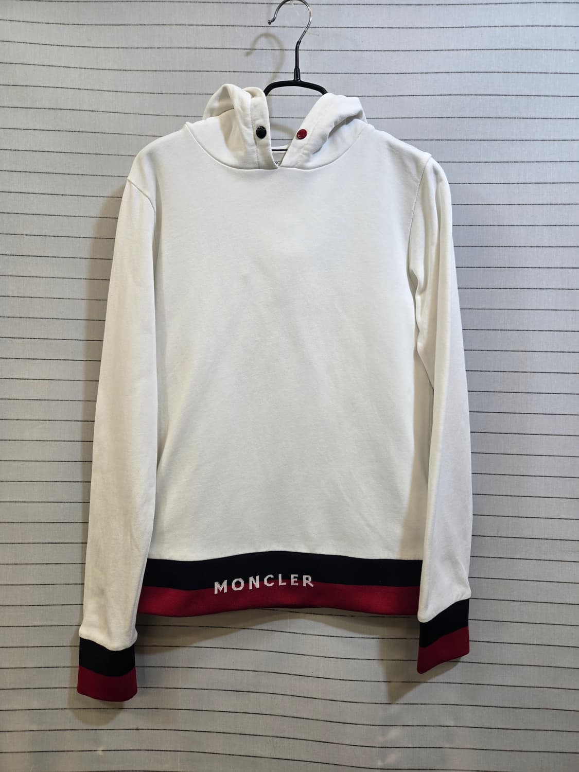 몽클레어 화이트(매장정품 )후드티(14y 160 상품이미지1