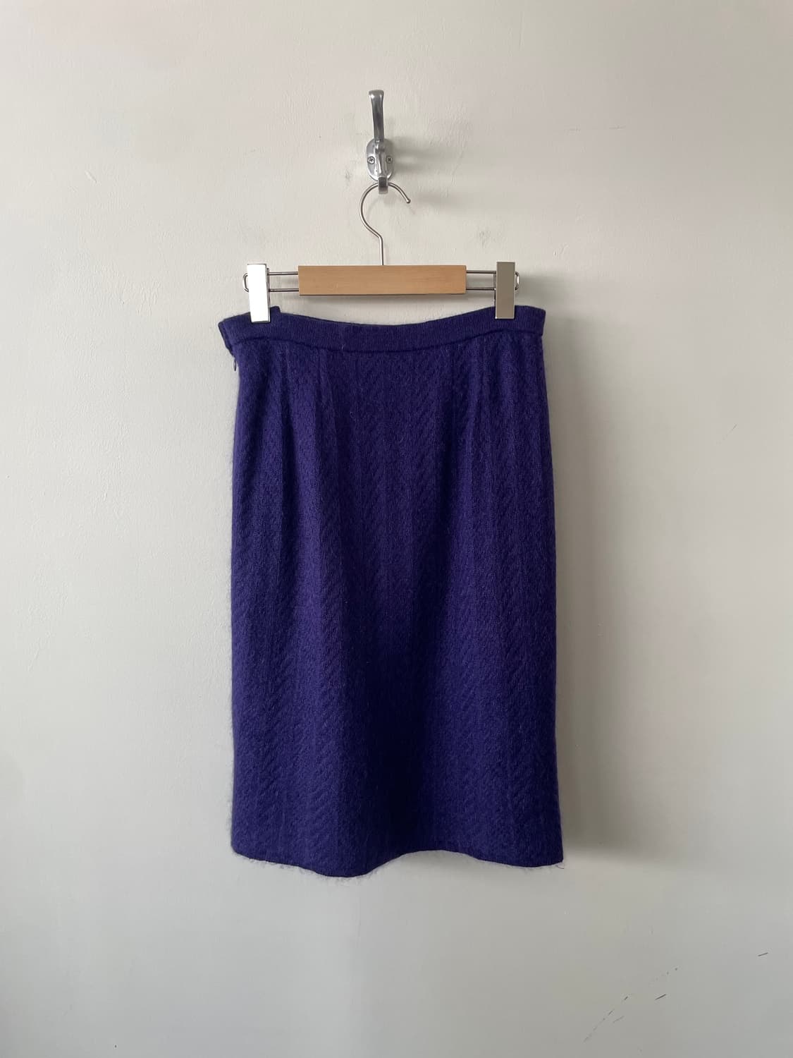 vintage purple twist knit skirt 상품이미지9