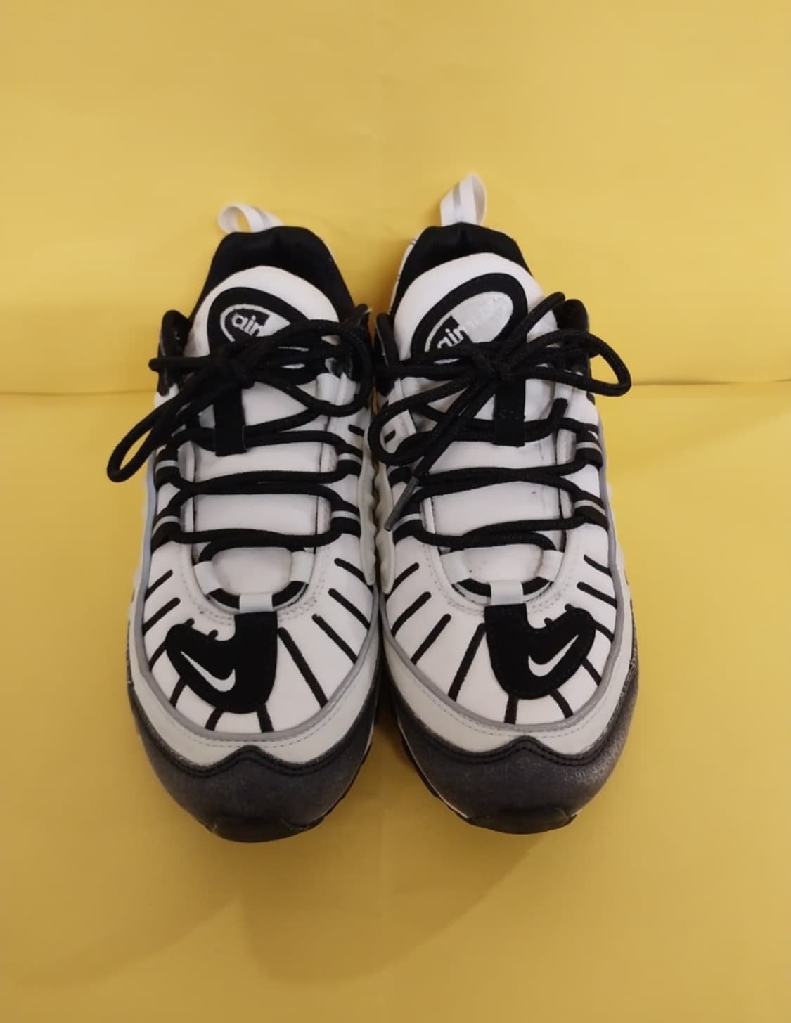 여성 나이키 에어맥스 98 얼룩말 오레오 운동화 (245) 상품이미지2