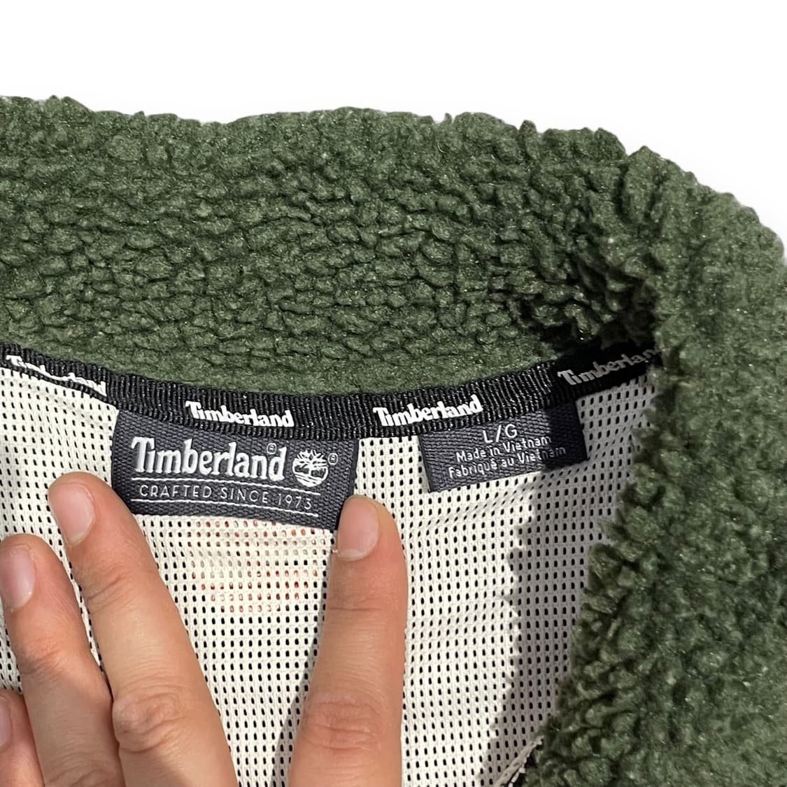 팀버랜드 멀티컬러 플리스 집업 상품이미지8