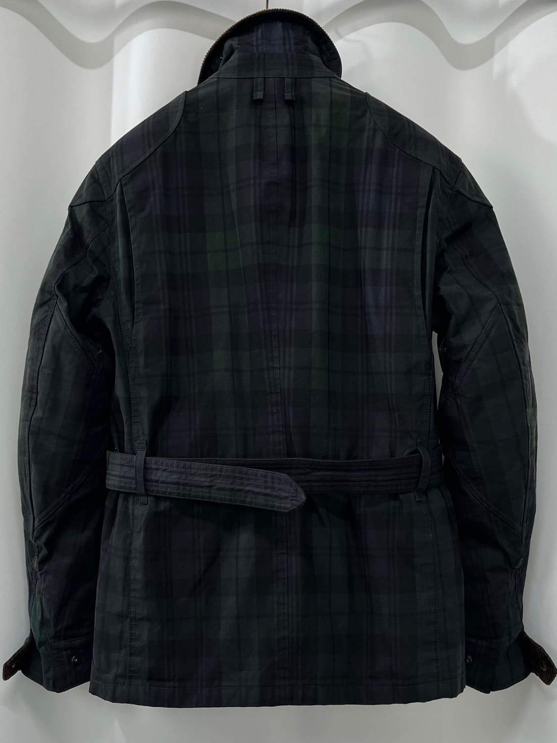 폴로 랄프로렌 블랙와치 오일 클로스 벨티드 왁스 자켓 상품이미지2