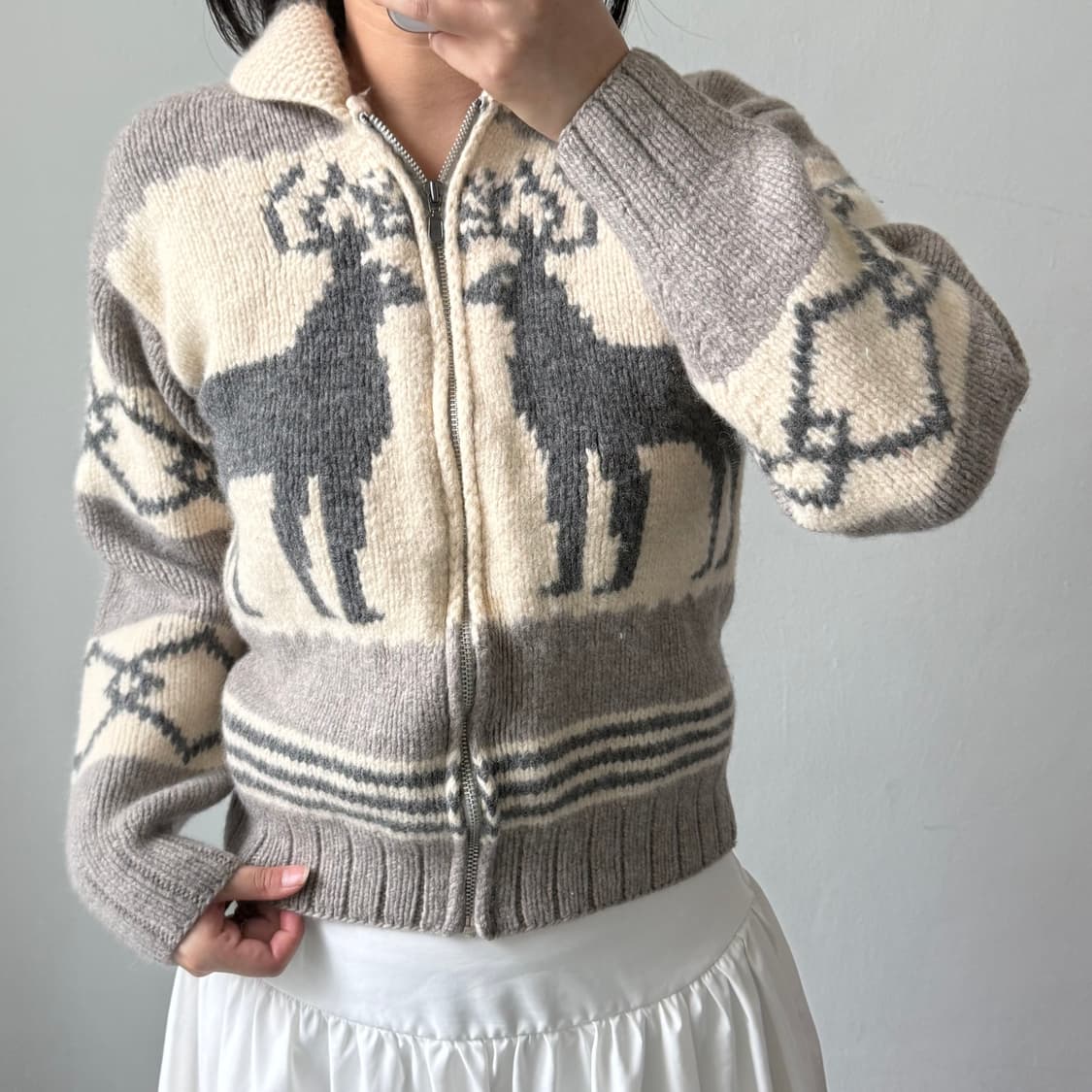 빈티지 코위찬 집업 상품이미지2