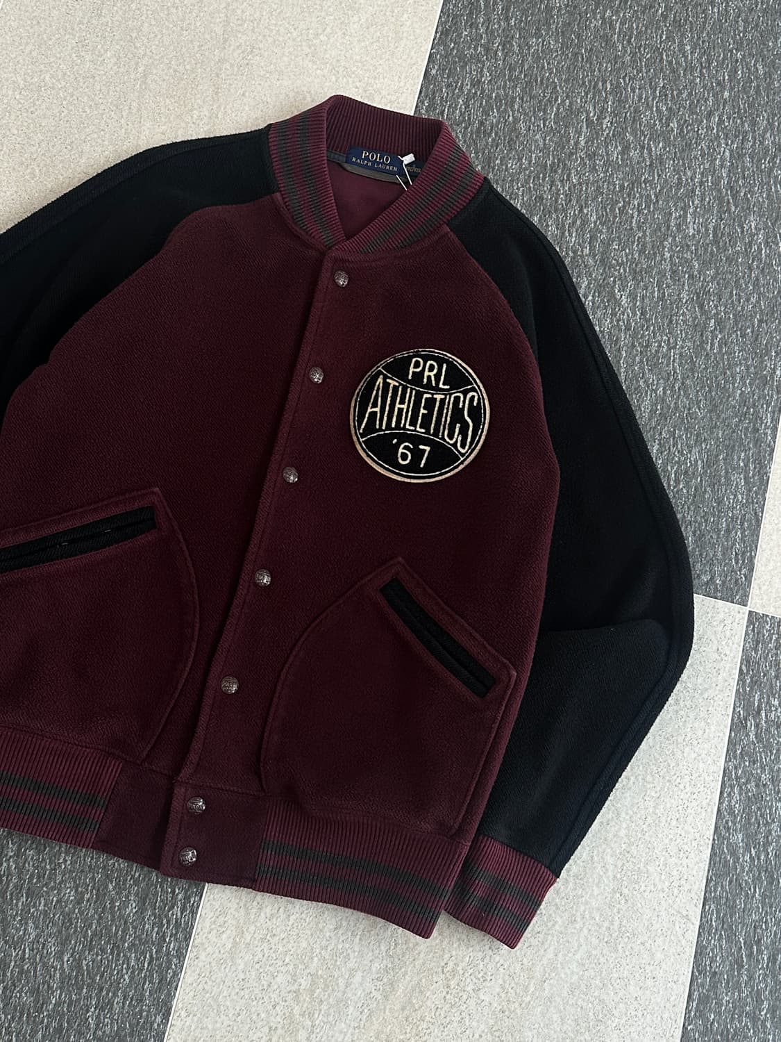 폴로 랄프로렌 아플리케 바시티 자켓  상품이미지6