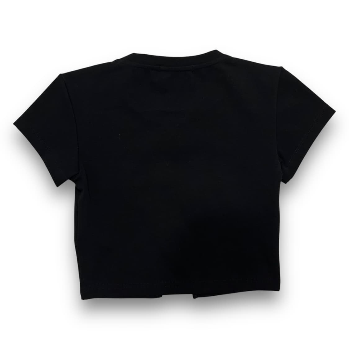 위어드 마켓 엠블럼 킨키 다크 슬림 크롭 반팔 티셔츠 상품이미지2