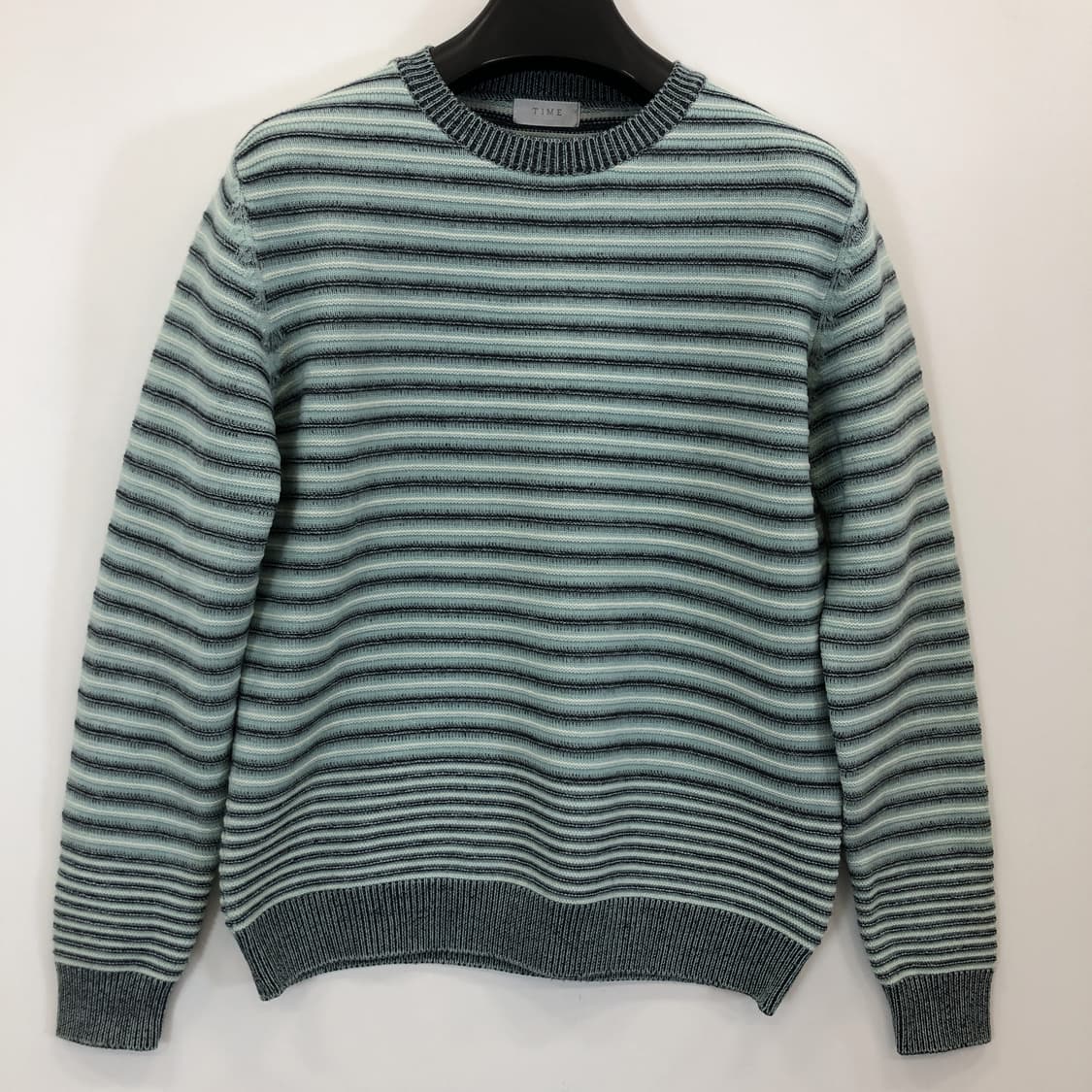 TIME 타임옴므 스트라이프니트 100 사이즈 상품이미지1