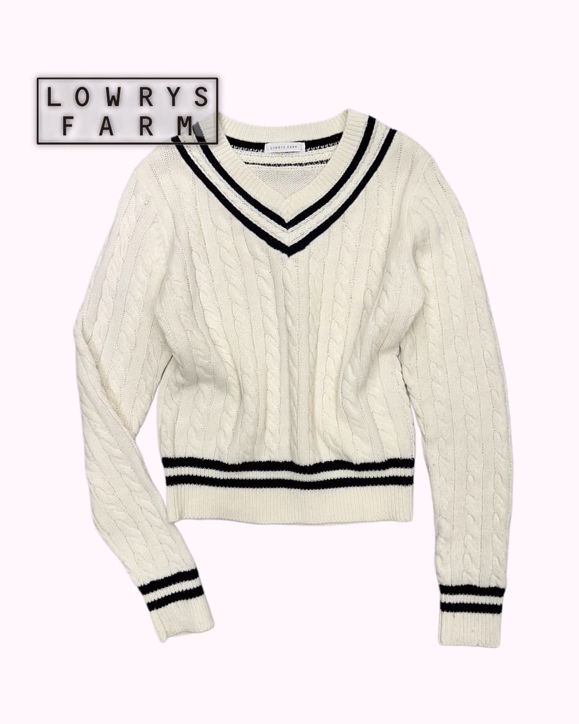 LOWRYS FARM cable cricket knit 상품이미지1