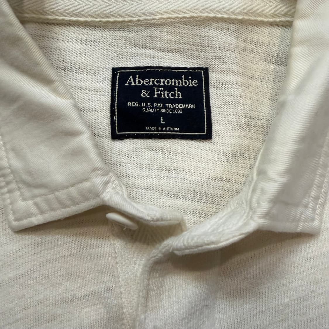 아베크롬비 y2k 럭비 카라 티셔츠 상품이미지3