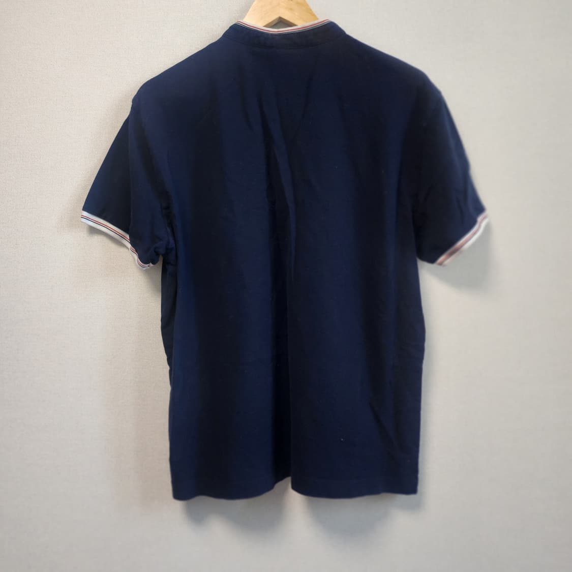 [105] 라코스테 차이나넥 반팔티 네이비 상품이미지2