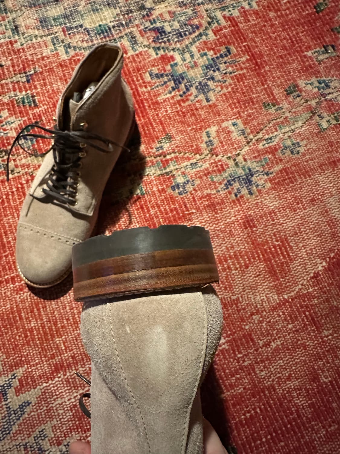 알든 밀크쉐이크 스웨이드 캡토 부츠 상품이미지4