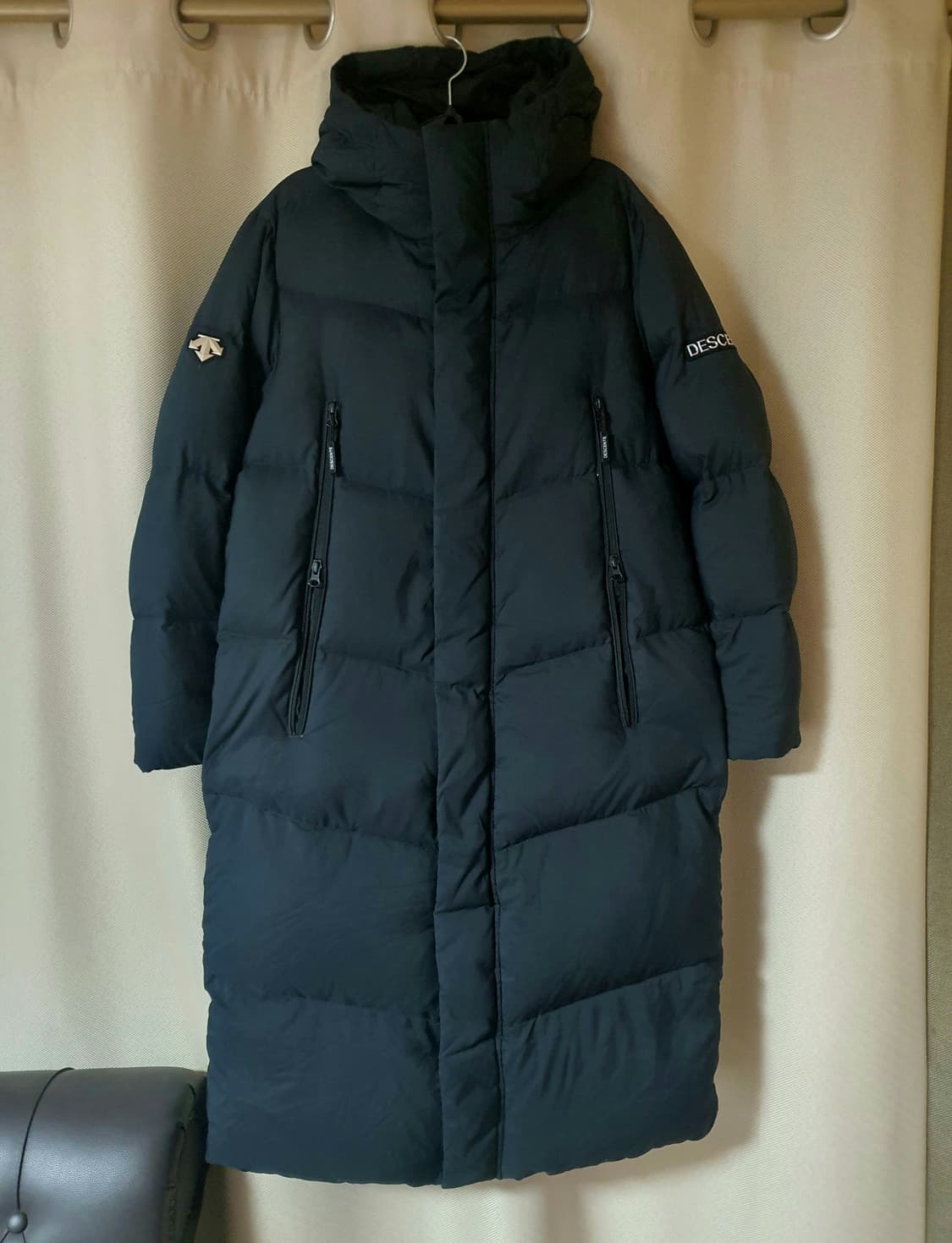 데상트 여성 구스다운 롱패딩 66 상품이미지1