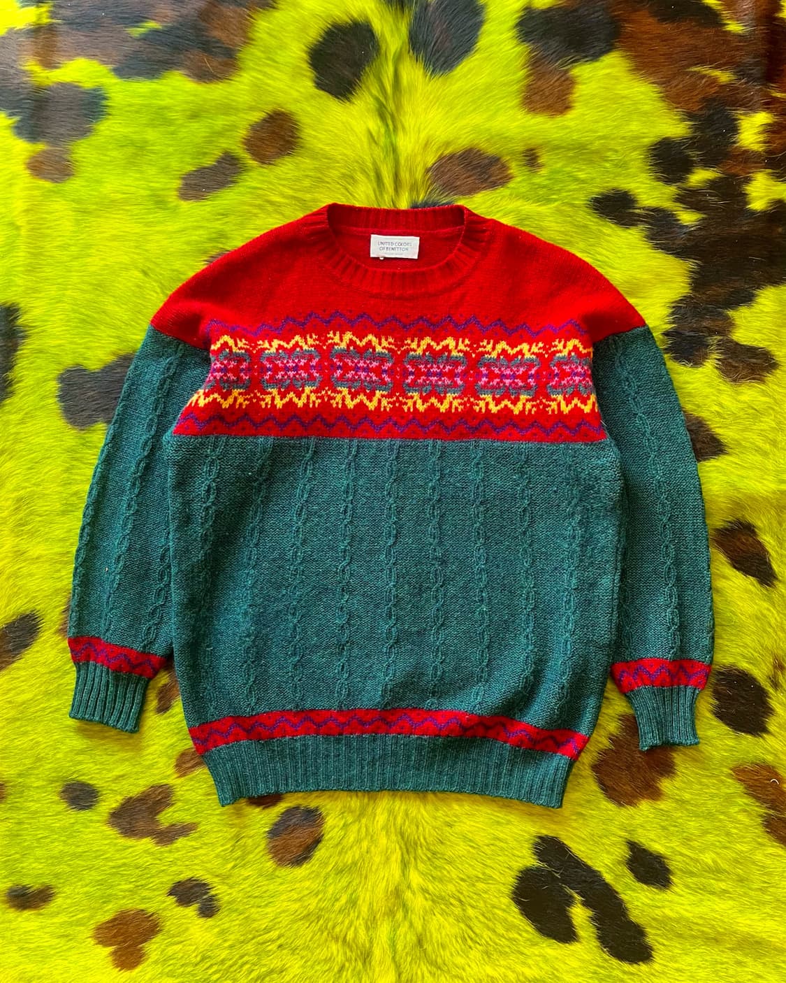 90s United Colors of Benetton Wool Knit 상품이미지3