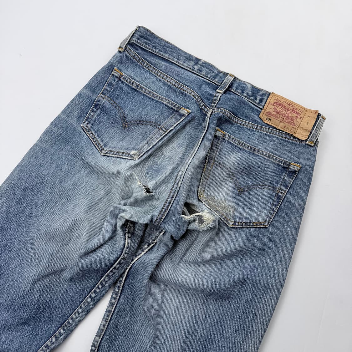 90s 리바이스 501 UK 데님팬츠 상품이미지9
