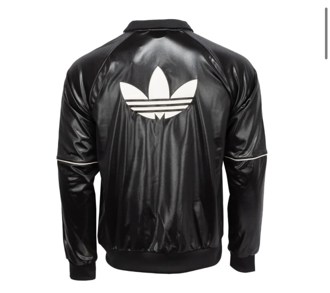 아디다스 칠레 트랙탑 한정판 XL 흰검 메탈릭 유광 져지 상품이미지7