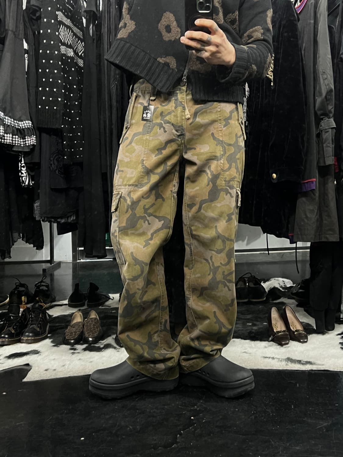 리바이스 카모 카고 와이드 팬츠 상품이미지2