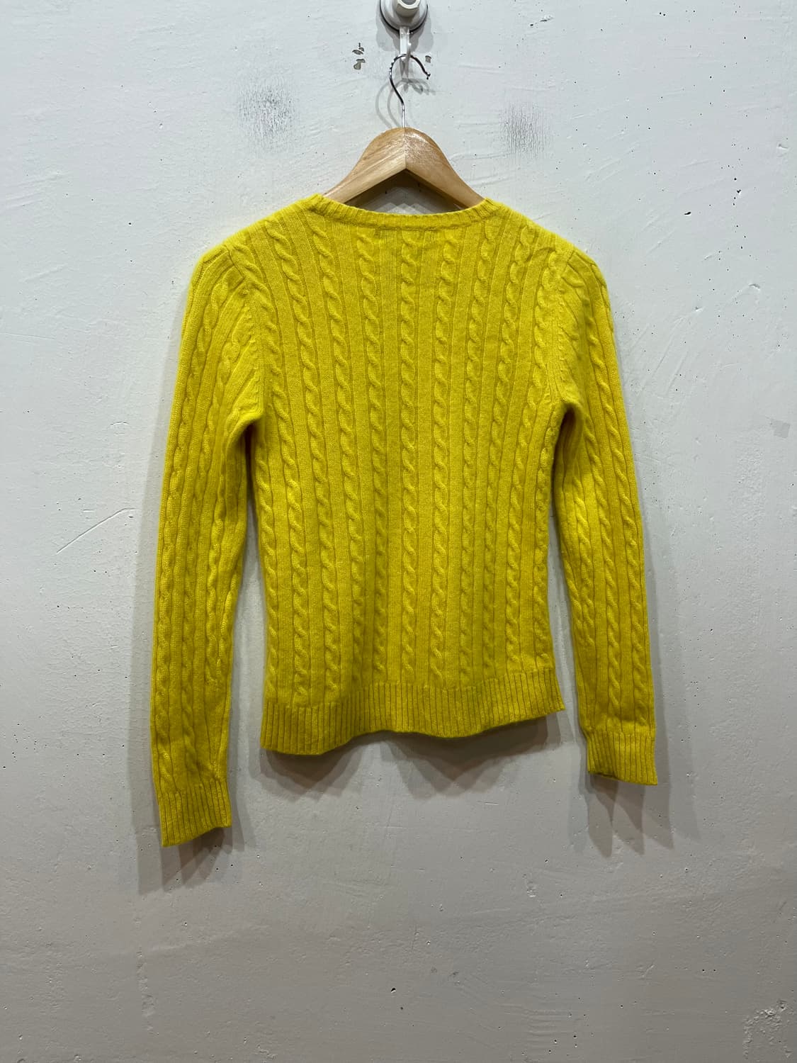 폴로 로렌랄프로렌 캐시미어100% 케이블 니트 S 상품이미지4