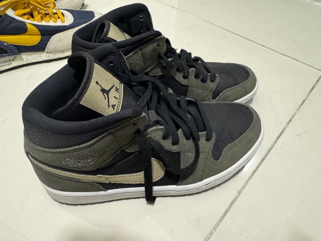 조던 미드 카키 우먼스 270 맨260-265정도 상품이미지2