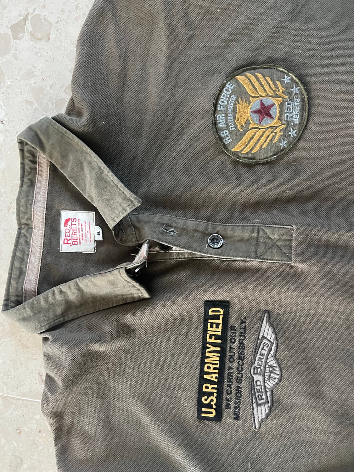 90‘s R.B air force 반팔티 상품이미지2