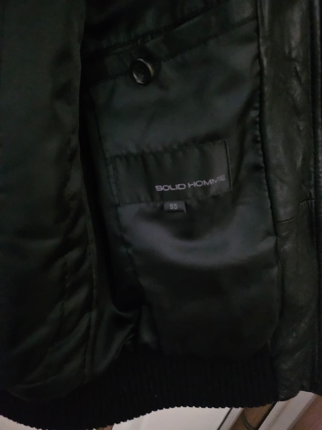 솔리드옴므 가죽자켓95 상품이미지4