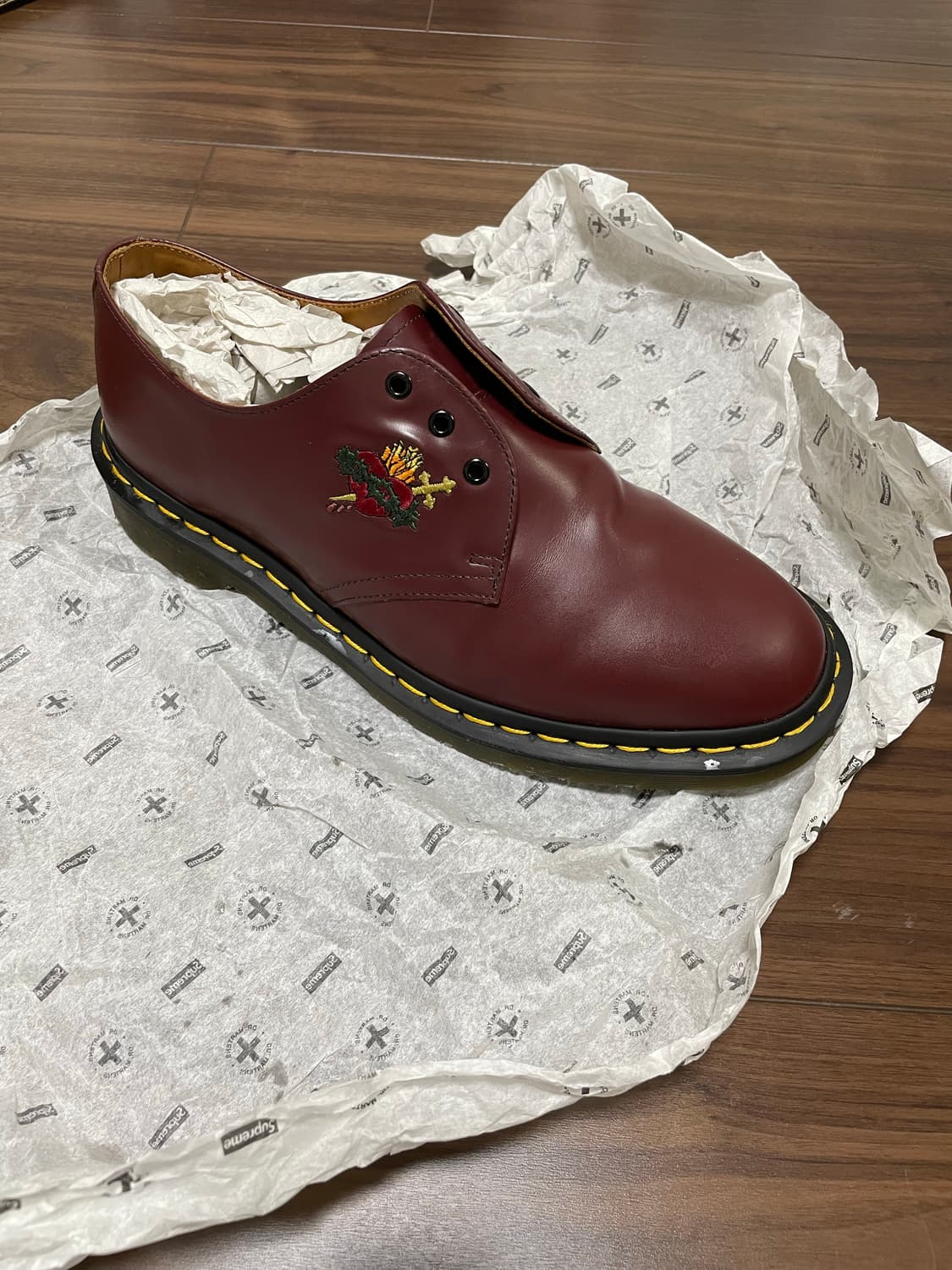 닥터마틴 x 슈프림 1461 빈티지 레드 상품이미지1