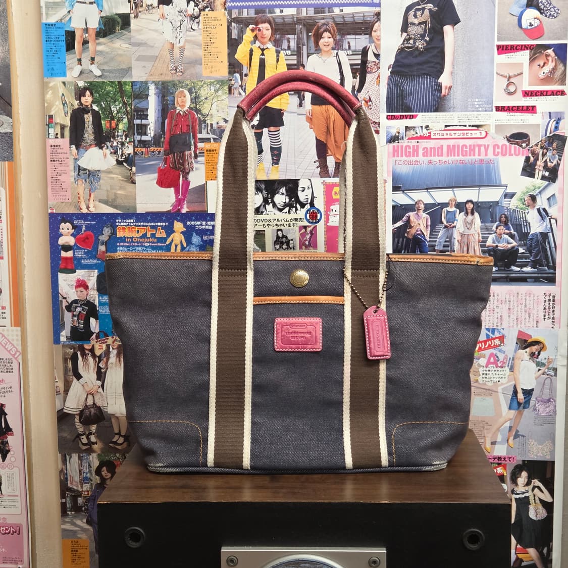 00S  코치 데님 핸드백 상품이미지1