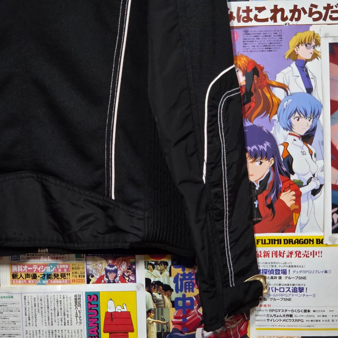 EXR 빈티지 블랙 골드 레이싱 자켓 상품이미지7