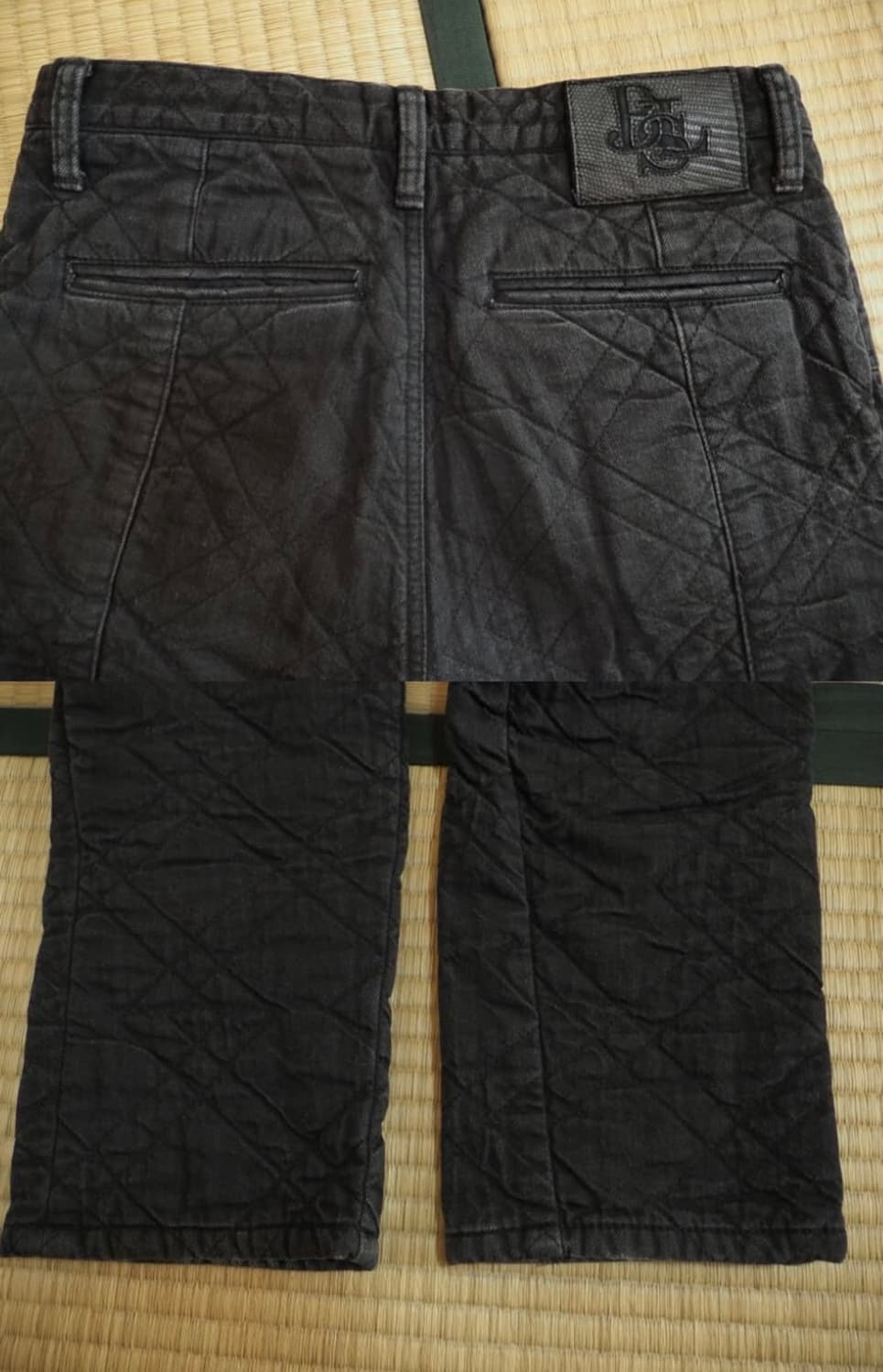 이사무 카타야마 백래쉬 라이닝 안감 퀼팅 팬츠 상품이미지4