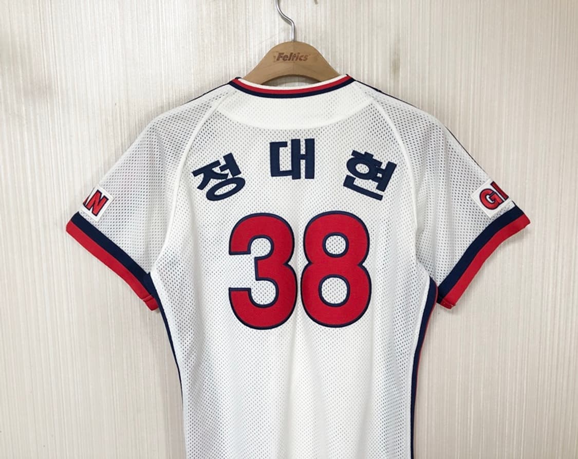 KBO 카멜레온어센틱 롯데자이언츠 챔피언 홈유니폼 85 #38 정대현 상품이미지9