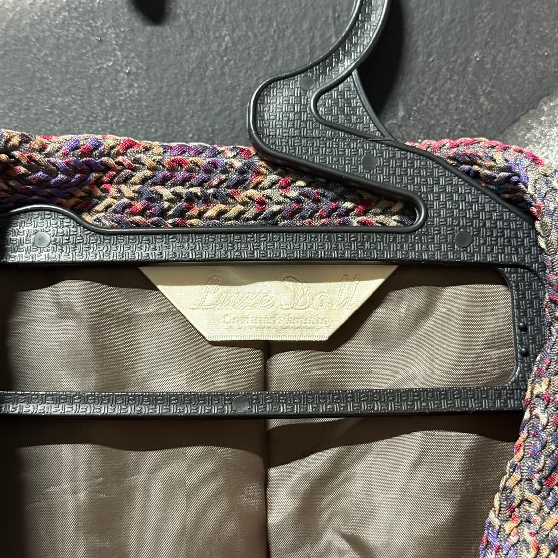 VTG 빈티지 글랜 스타일 페이즐리 자카드 풀 패턴 싱글 자켓 상품이미지5