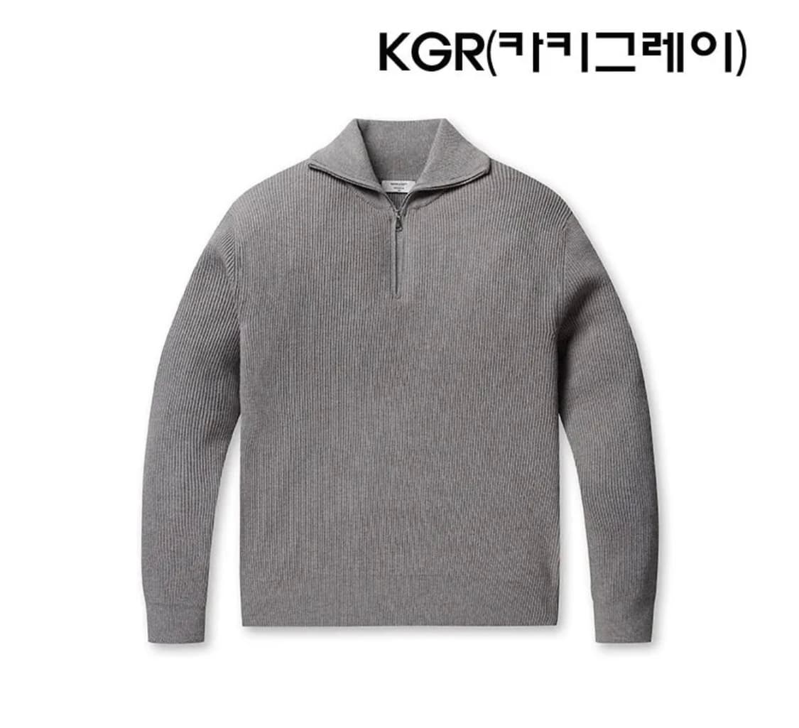 (새상품) 프로젝트엠 반집업 스웨터 상품이미지2