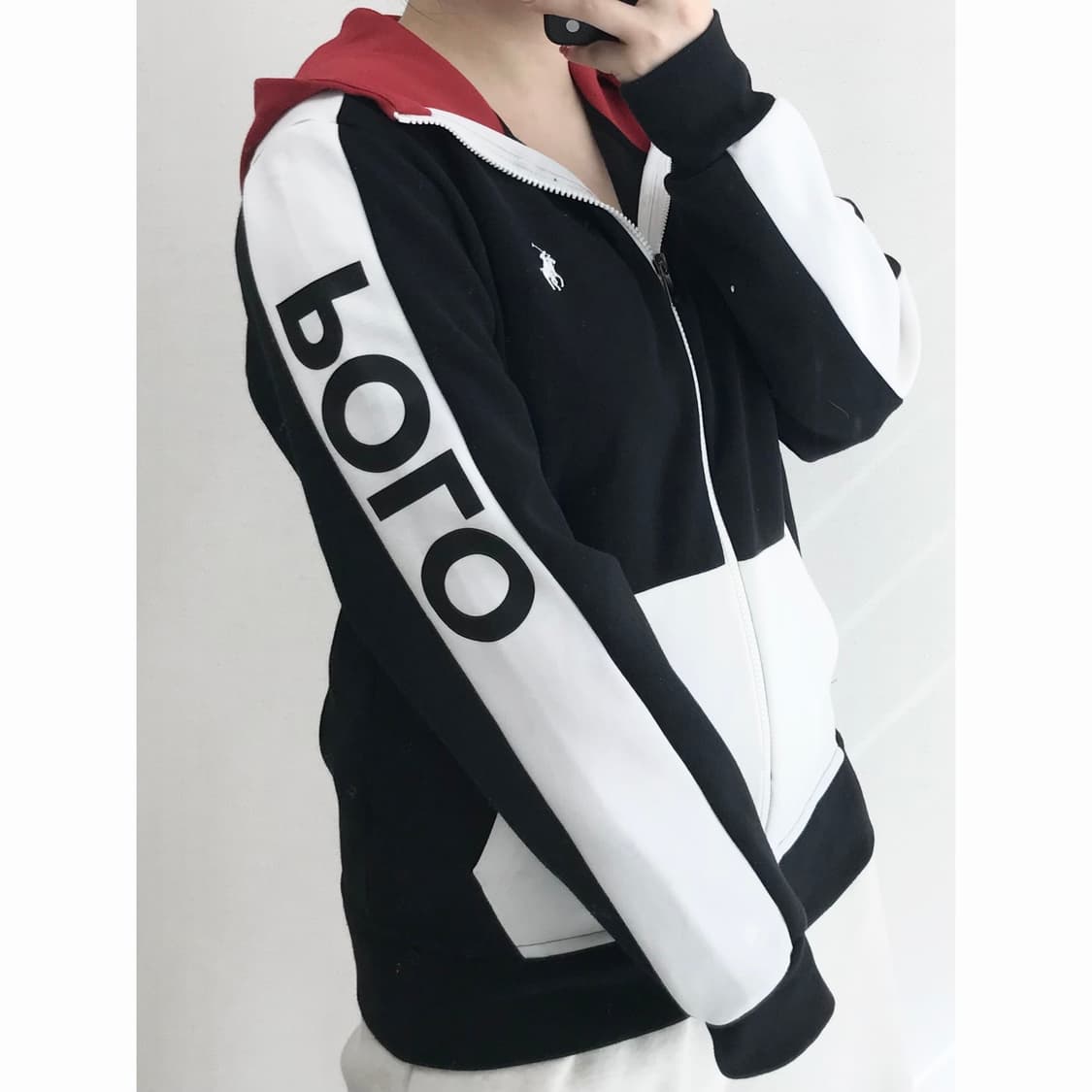 폴로 랄프로렌 트레이닝 후드집업 S 상품이미지2