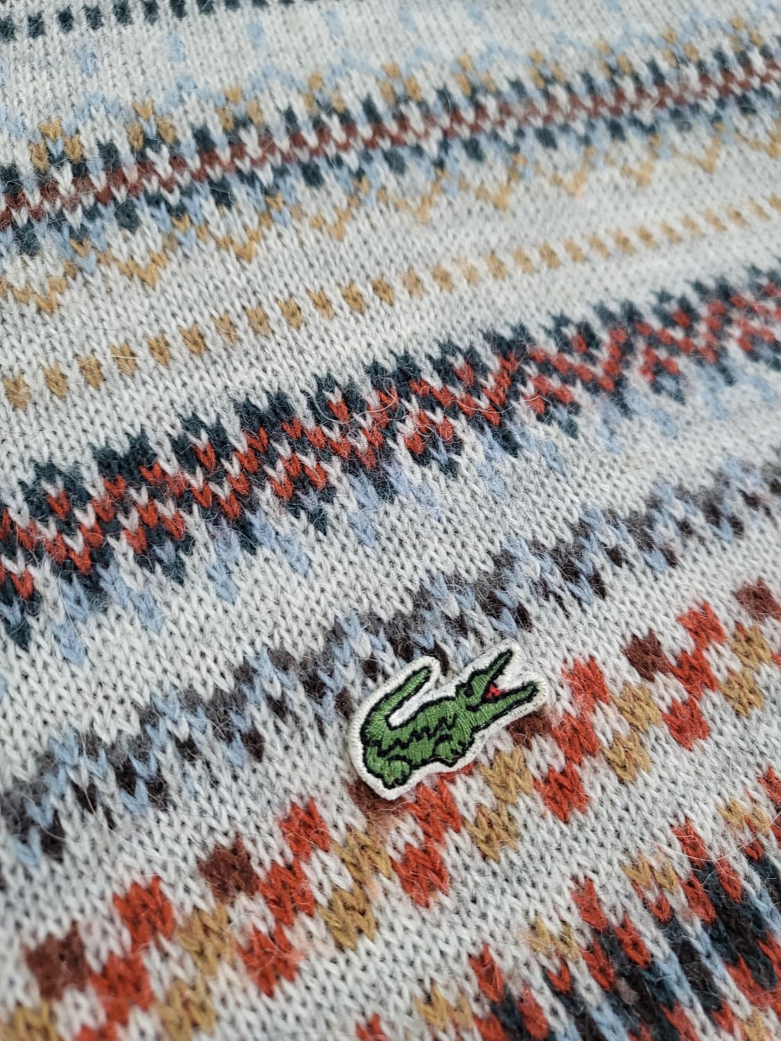 라코스테 패턴 니트 상품이미지6