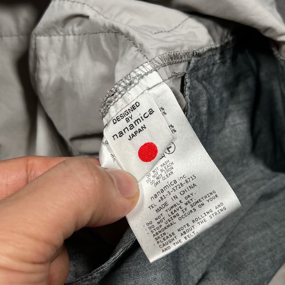 nanamica 나나미카 나일론 카고 팬츠 상품이미지8