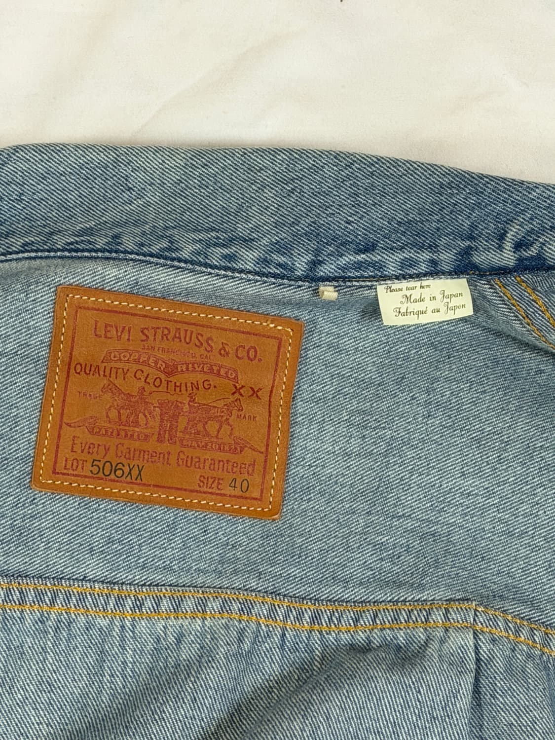 리바이스 LVC  1936 1세대 자켓 M 상품이미지3