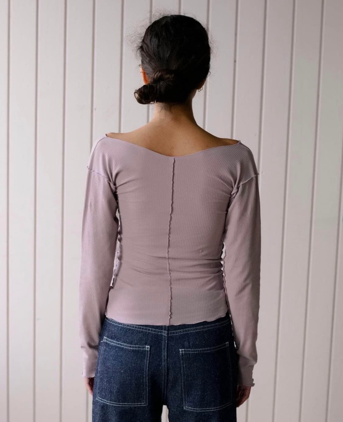 (S,M,L) 베이스레인지 26SS PHY 롱슬리브 탑 상품이미지4