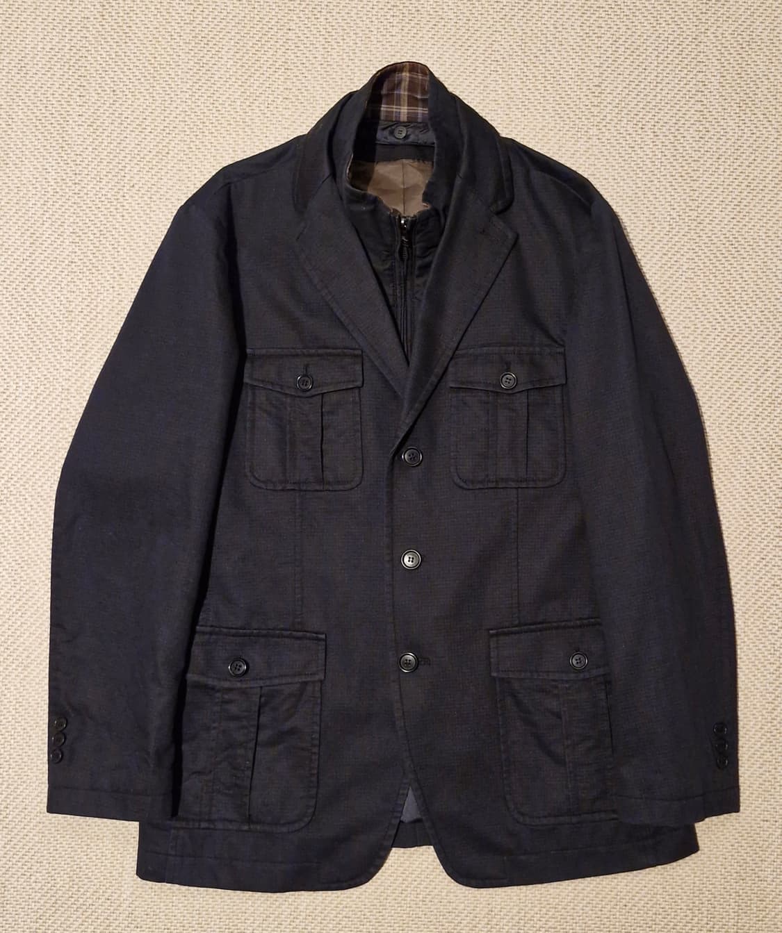 헨리코튼 밀리터리 사파리 자켓 100 상품이미지1