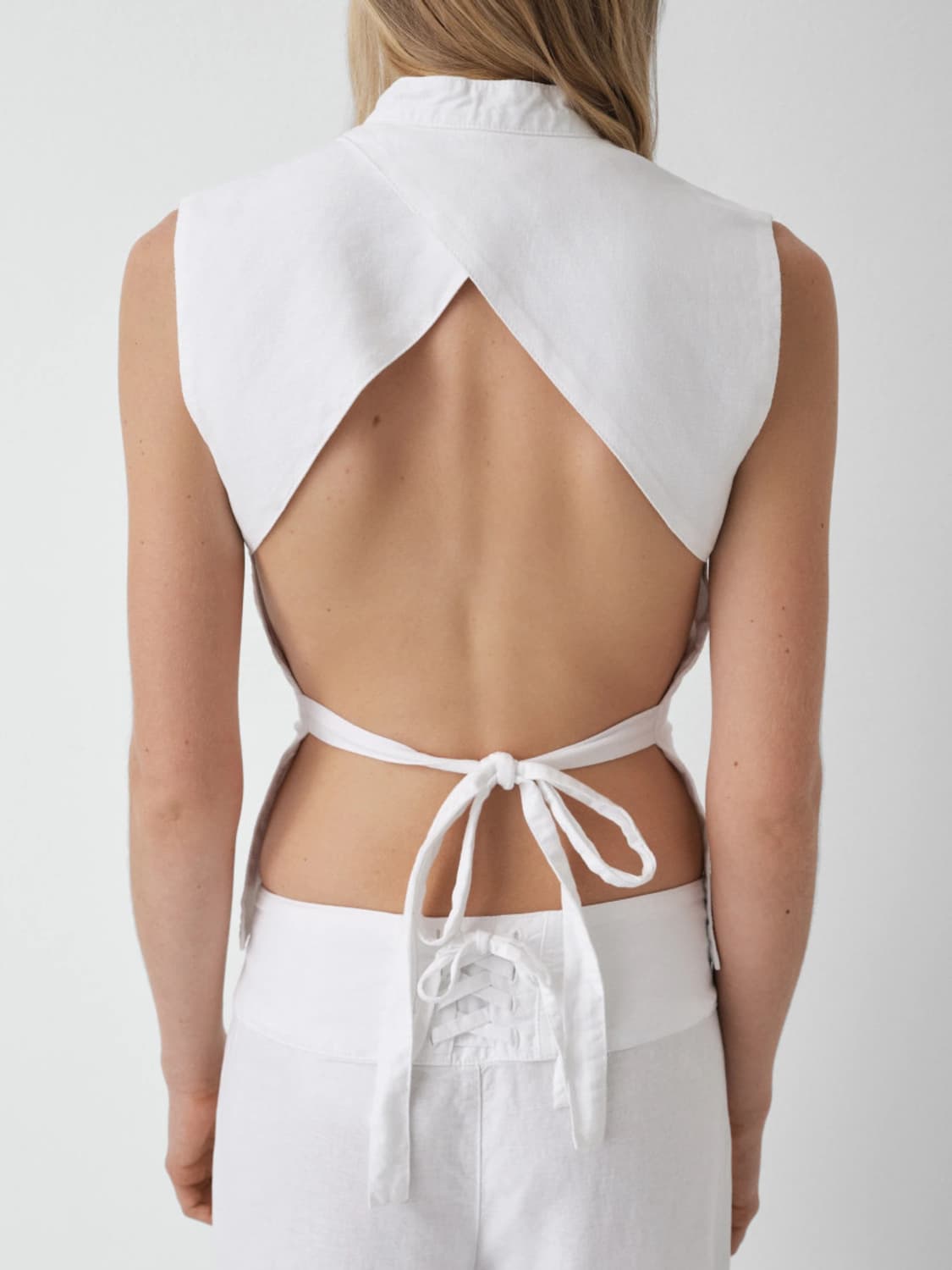 [36,38]기마구아스 ANNA 팬츠/화이트 상품이미지4