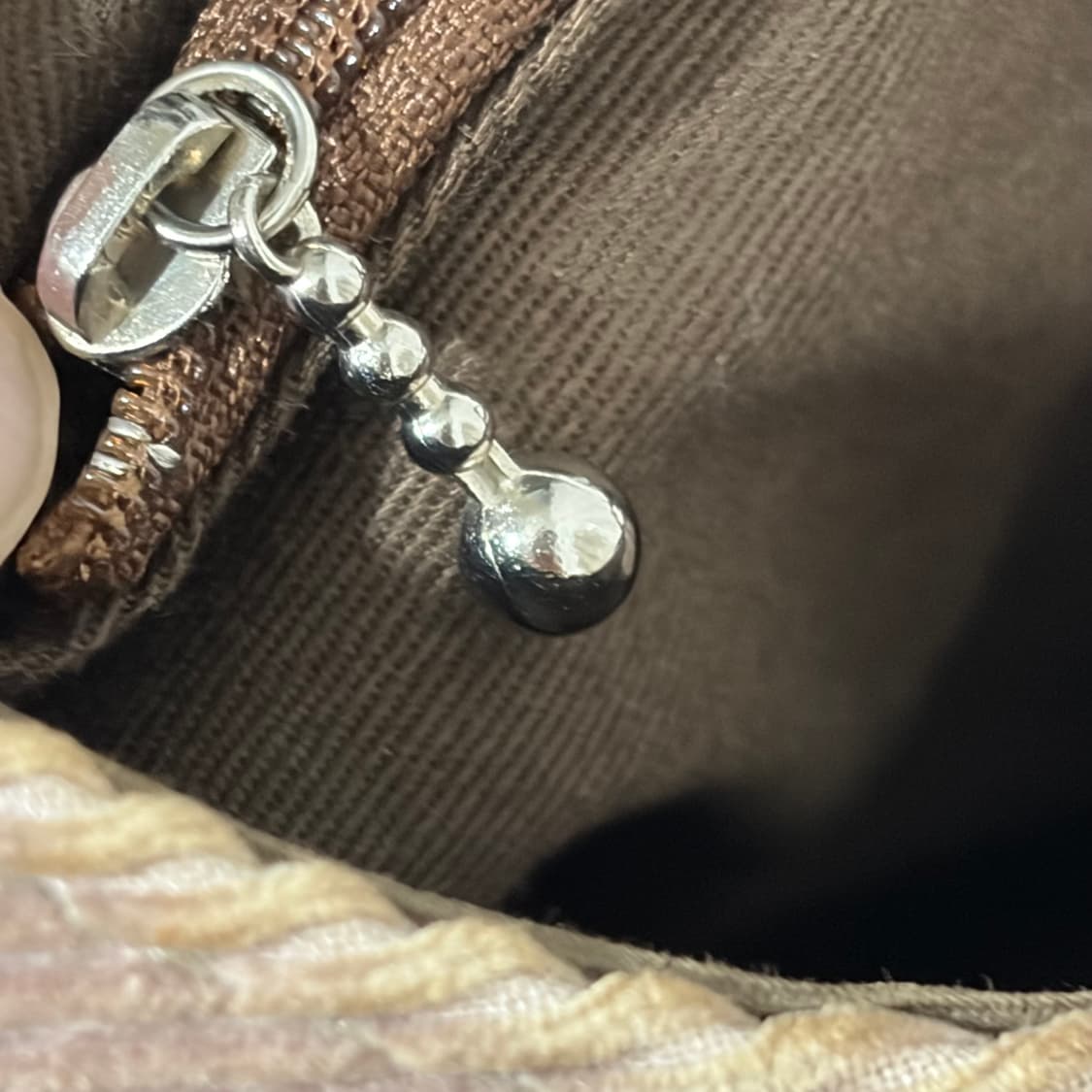 아네스베 코듀로이 핸드백 상품이미지7