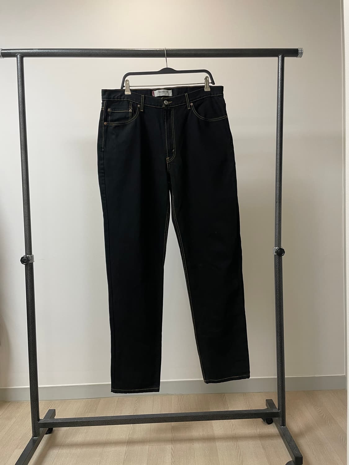 (38) Levis 리바이스550 릴렉스드핏 블랙진 데님팬츠 상품이미지1