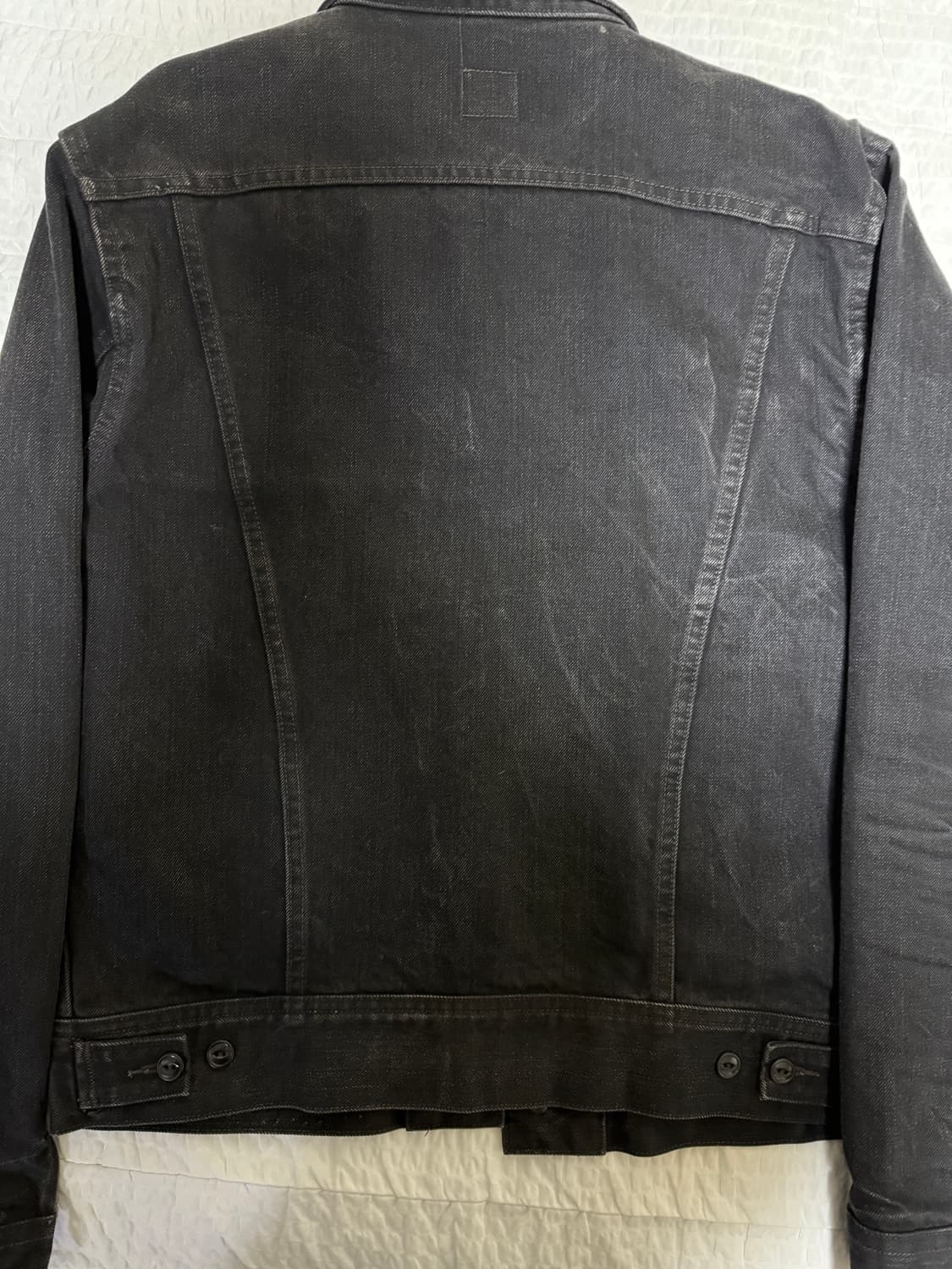 [M] RRL lot271 데님자켓 블랙 상품이미지10