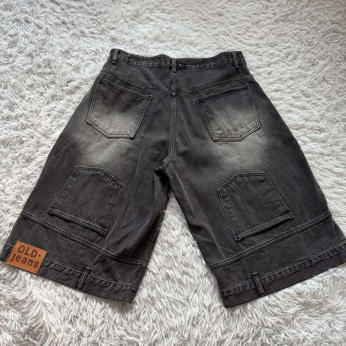 SLOGAN 빈티지 버뮤다팬츠 빈티지버뮤다팬츠 보세 반바지 L 32 상품이미지3