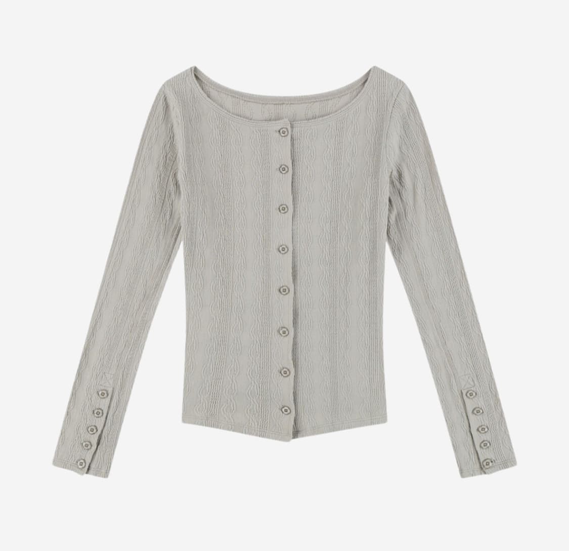 코이세이오 2Way Longsleeves Sand 상품이미지1