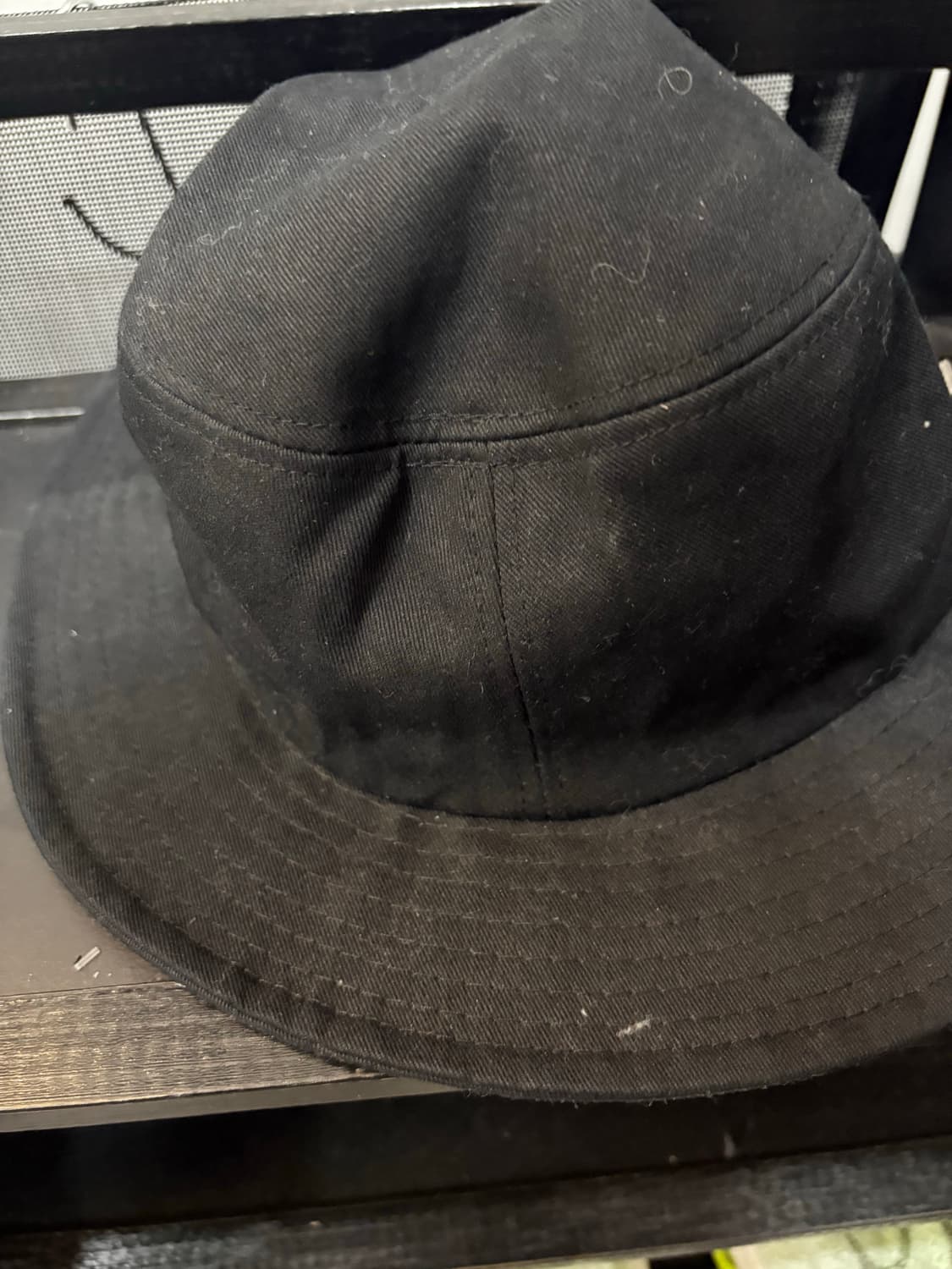 스투시 블랙 모자 버킷 상품이미지2