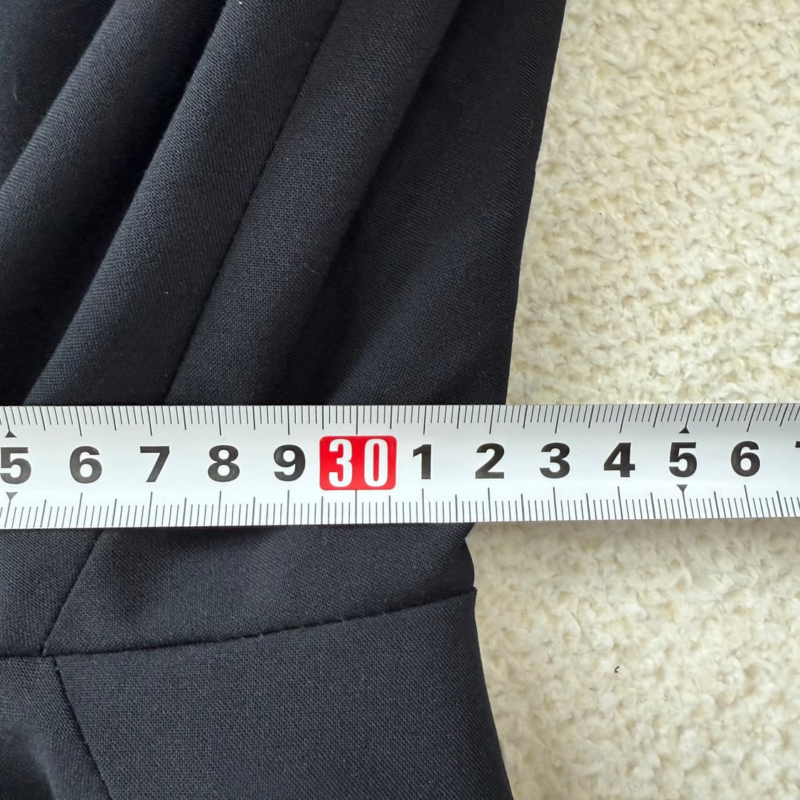 [84] 헤지스 남성 스트레이트핏 울혼방 팬츠 슬랙스 바지 3742 상품이미지7