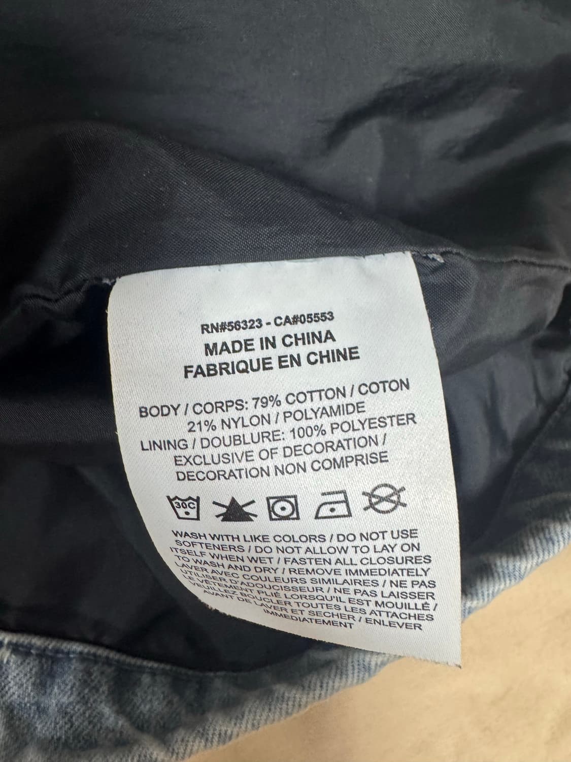 슈프림 x 나이키 ACG 데님 풀오버 L  상품이미지4