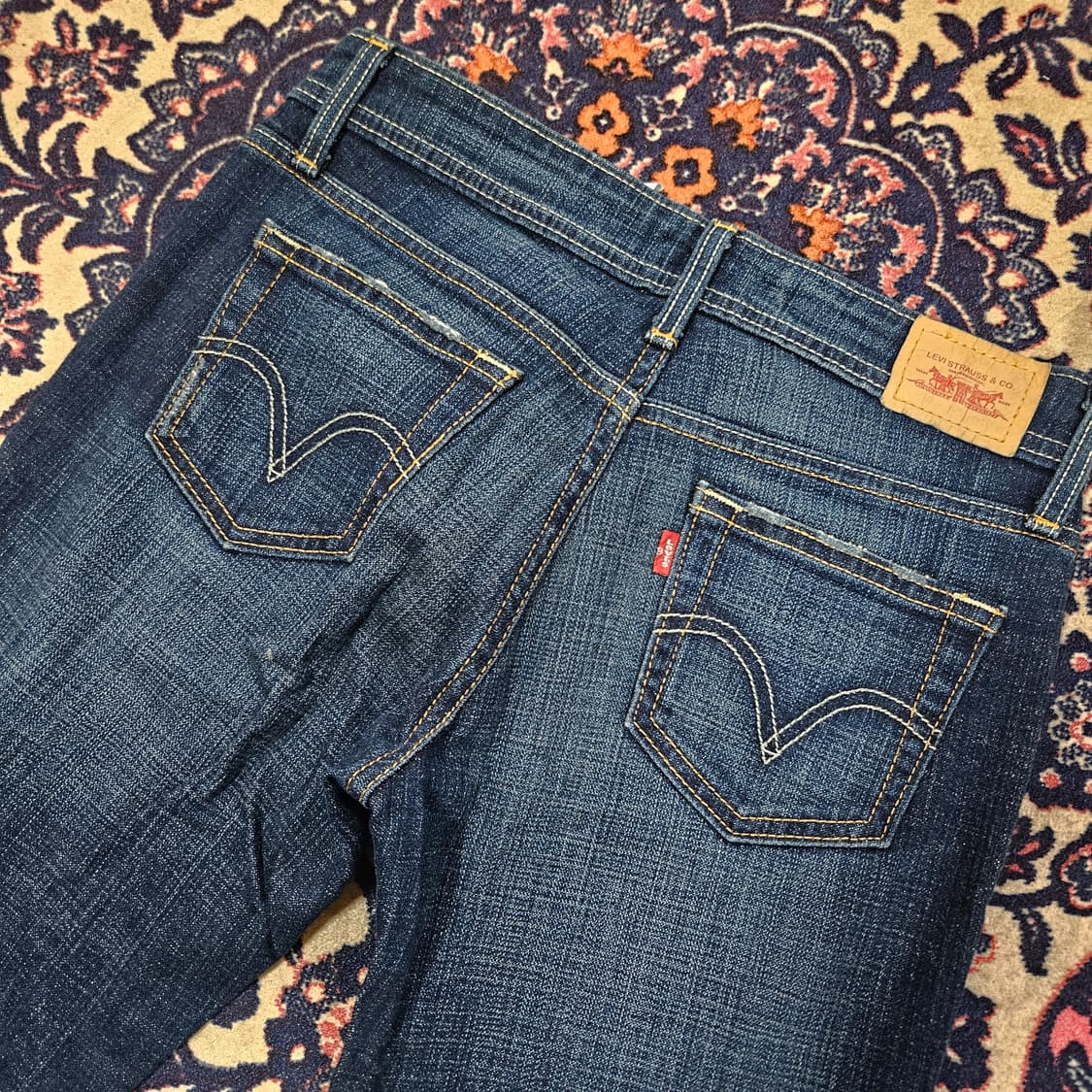 리바이스(Levis) 00's 슈퍼로우 No.518 부츠컷 데님  상품이미지2