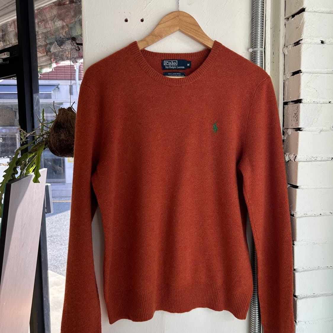 15470 - 폴로 랄프로렌 오렌지 울 니트 (램스 울 100%) 상품이미지2