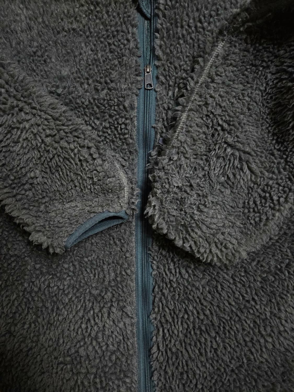 (XL)파타고니아 01s Usa 차콜 딥파일 레트로가디건 상품이미지7