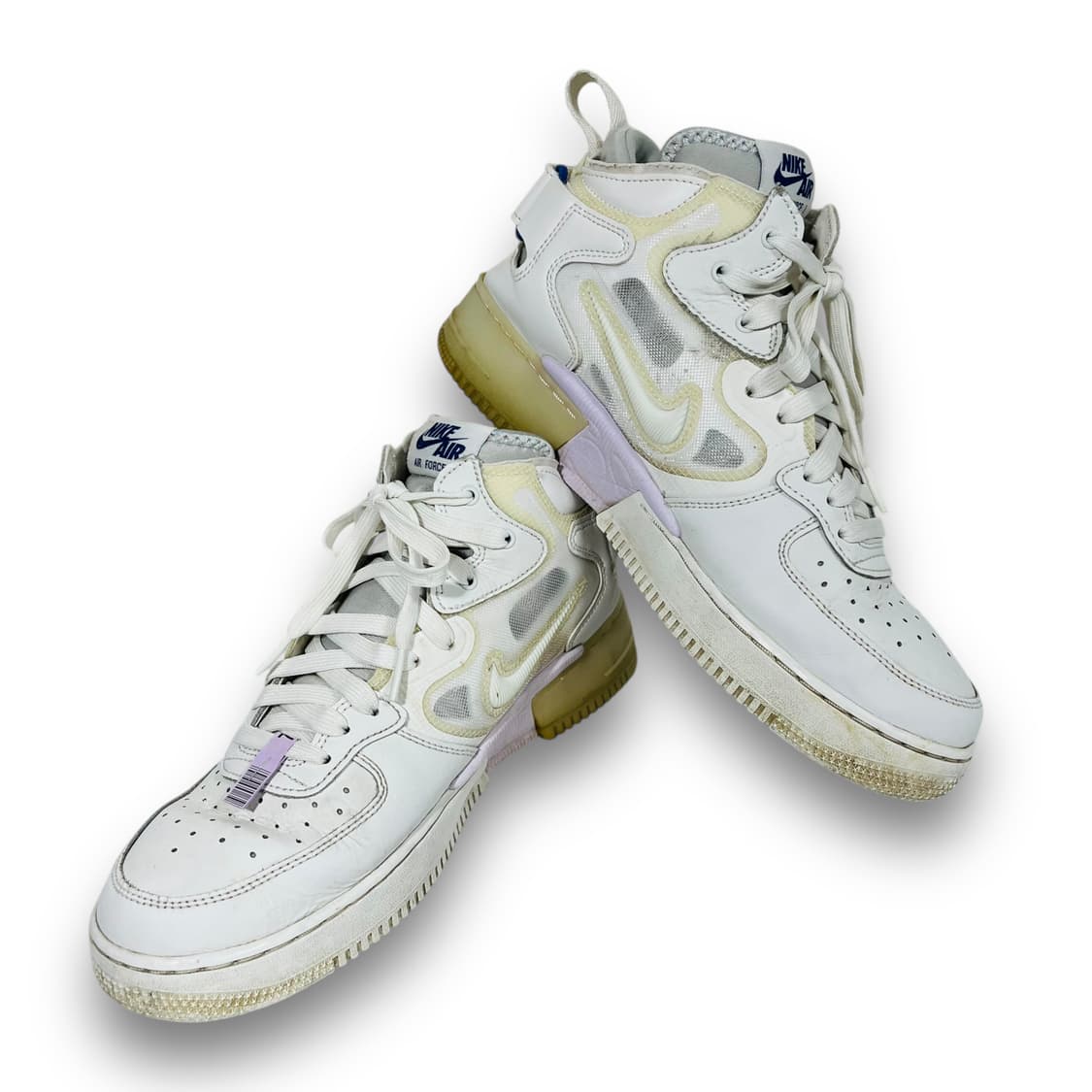 나이키 에어포스 1 미드 리액트 화이트 스니커즈 상품이미지7