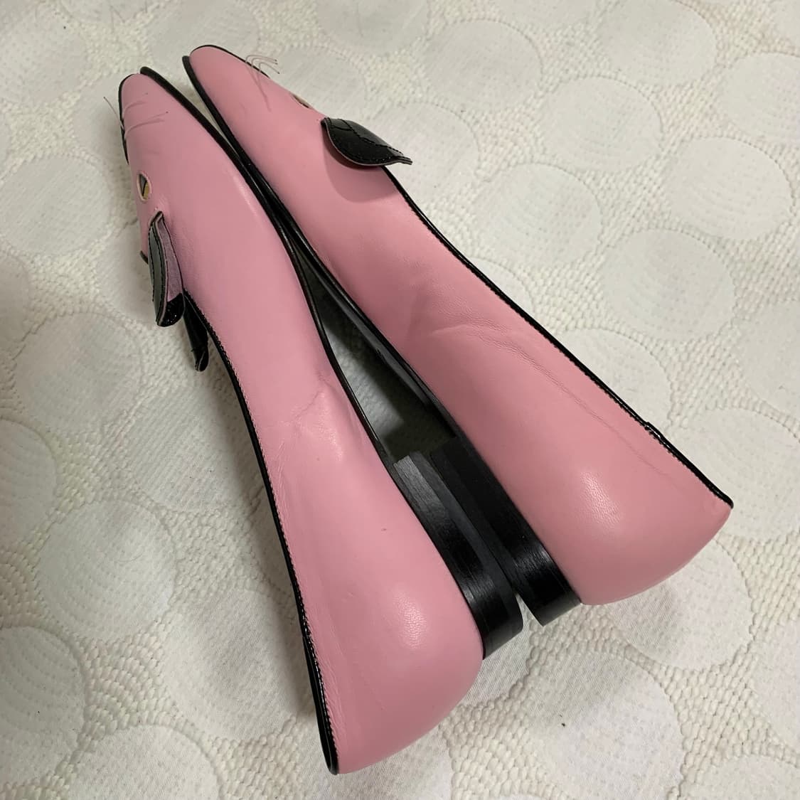 까렐 핑크 마우스 레더 슈즈 상품이미지5