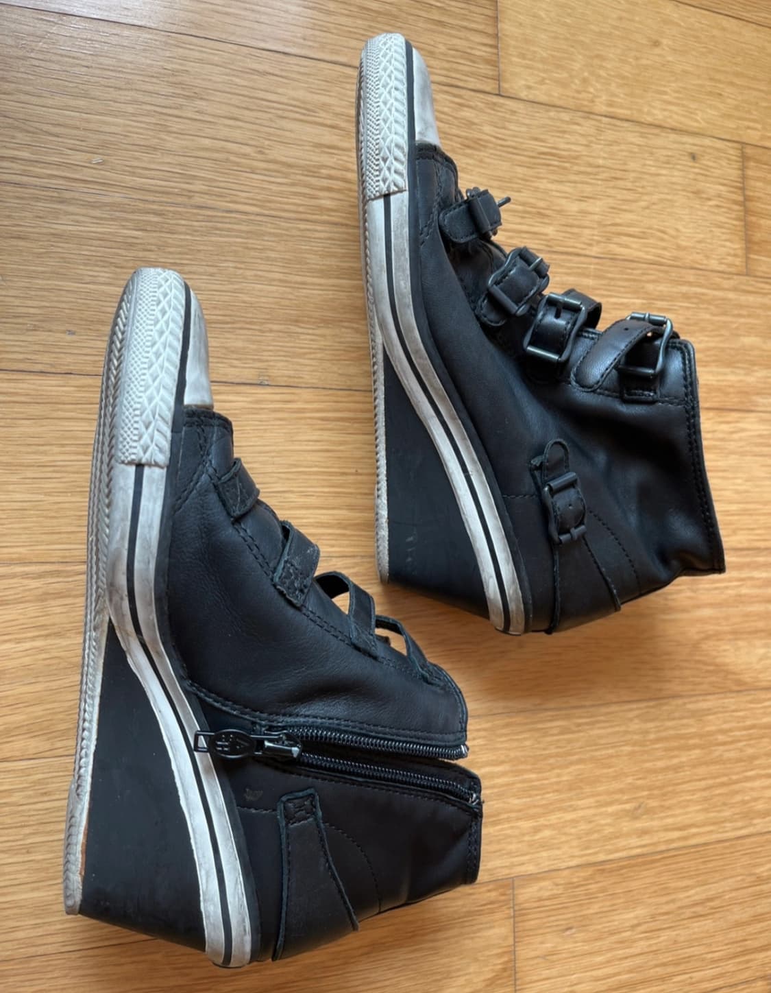 Ash 아쉬 웨지힐 블랙 38 상품이미지3